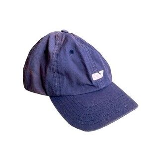 VTG Vineyard Vines Hat One Size Unisex Navy Adjustable